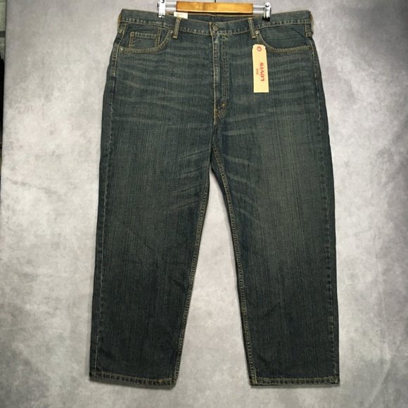 Levis Mens 550 Relaxed Fit Blue Jeans size 44x29 Tapered Leg Denim NEW w Tags - Picture 3 of 16